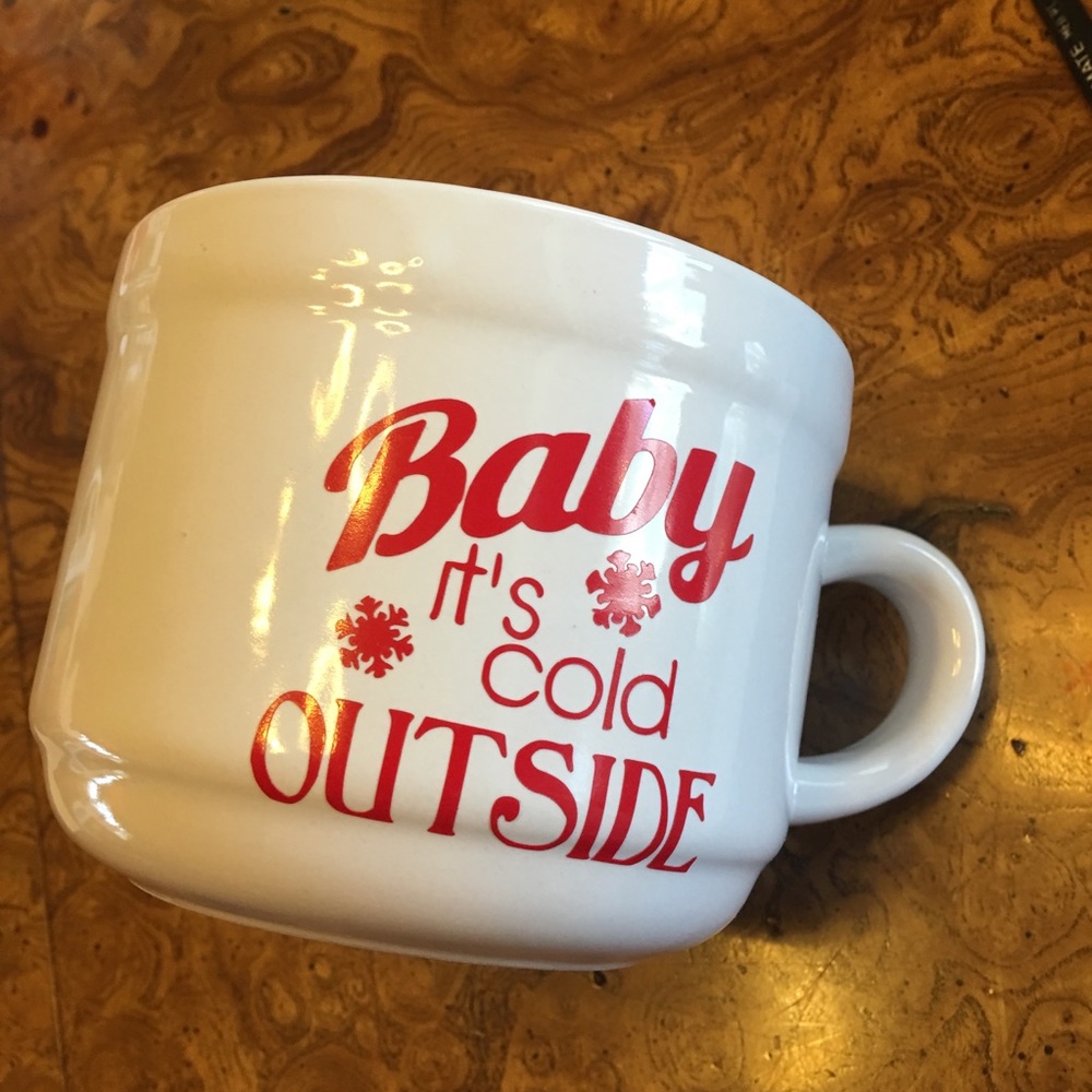 Royal Norfolk Mug “BABY it’s cold outside”